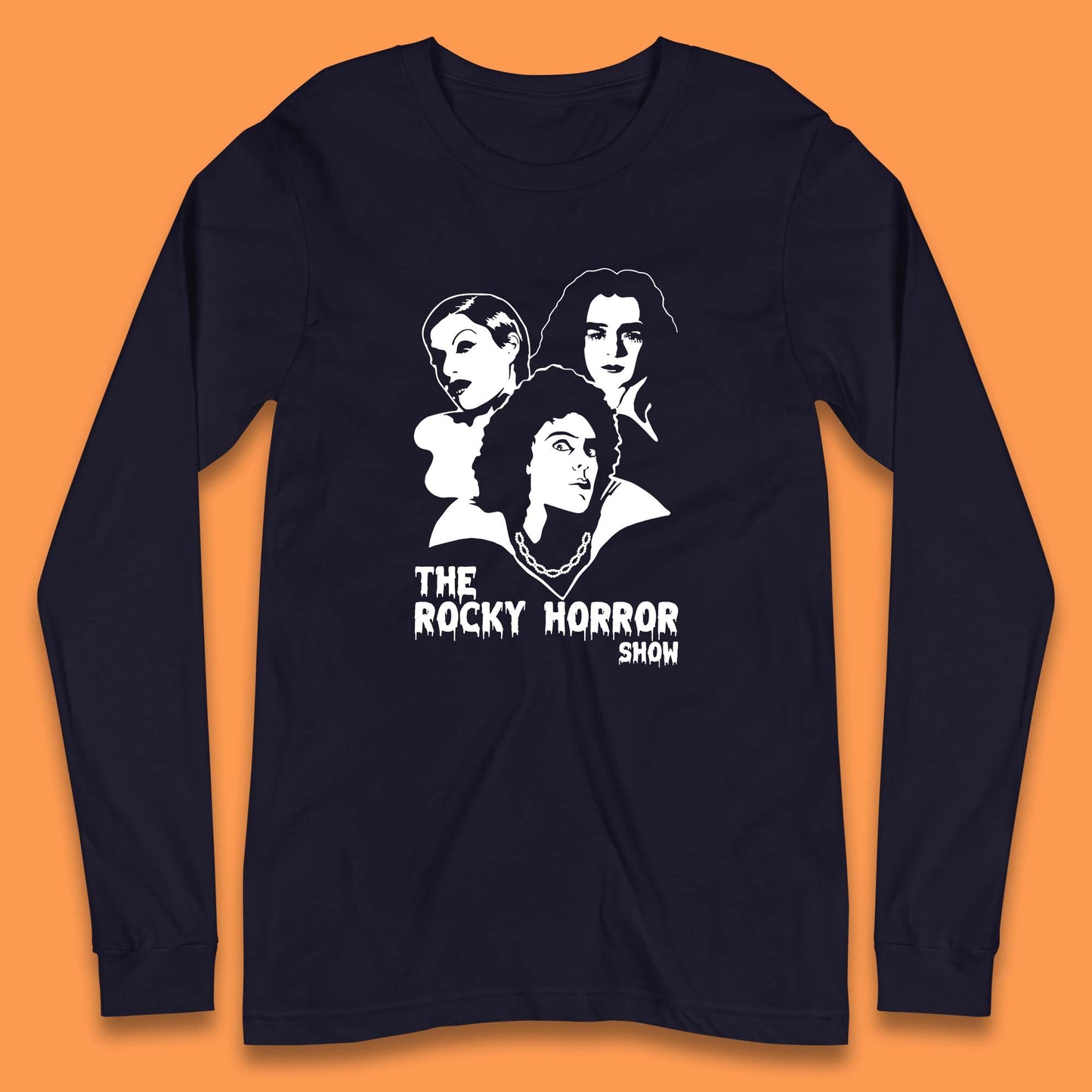The Rocky Horror Show Halloween Horror Movie Frank N Furter Horror Picture Show Long Sleeve T Shirt
