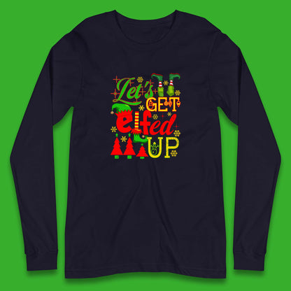 elf christmas long sleeve t shirt