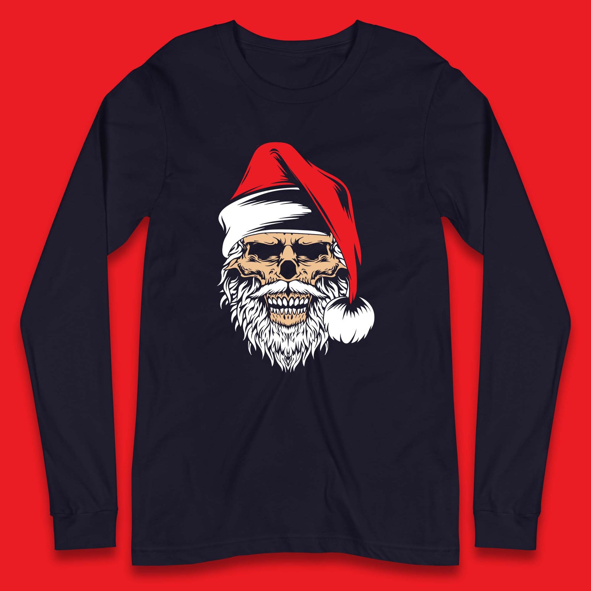 christmas skull shirt