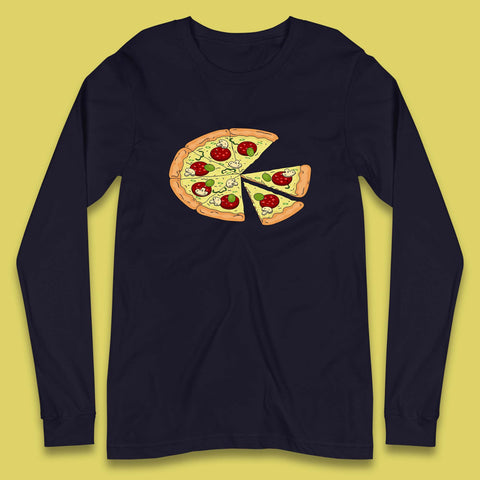 Italian Pizza Pizzaologist Pizza Lover Pizza Holic Pizza Addict Long Sleeve T Shirt