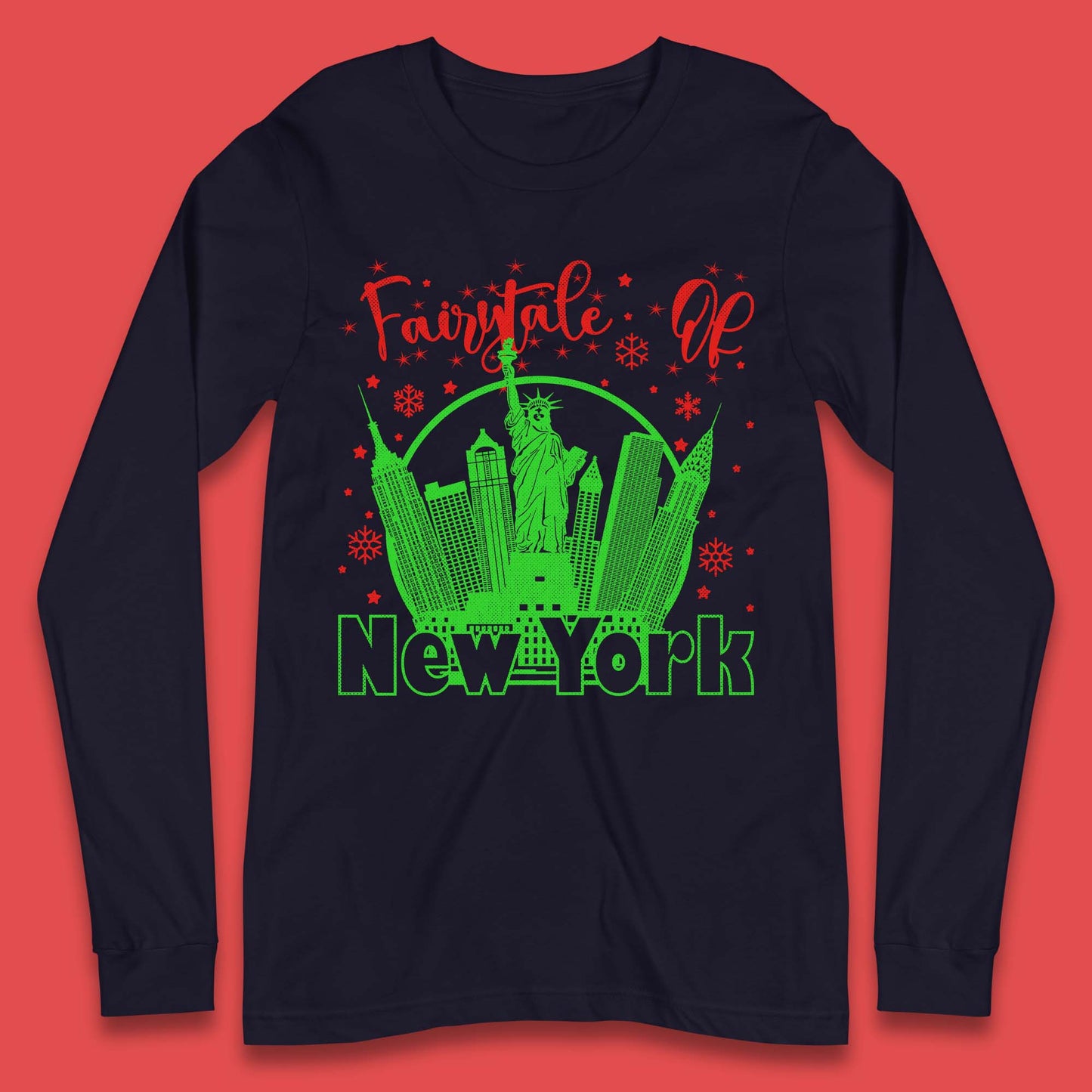 Christmas Fairytale Of New York Long Sleeve T-Shirt