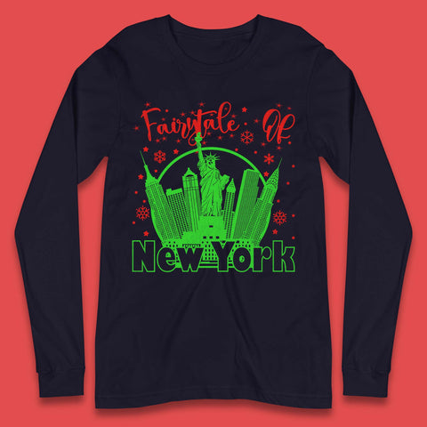 Christmas Fairytale Of New York Long Sleeve T-Shirt