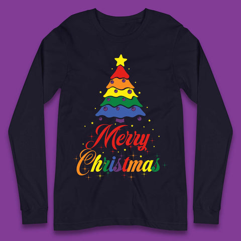 Pride Christmas Tree Long Sleeve T-Shirt