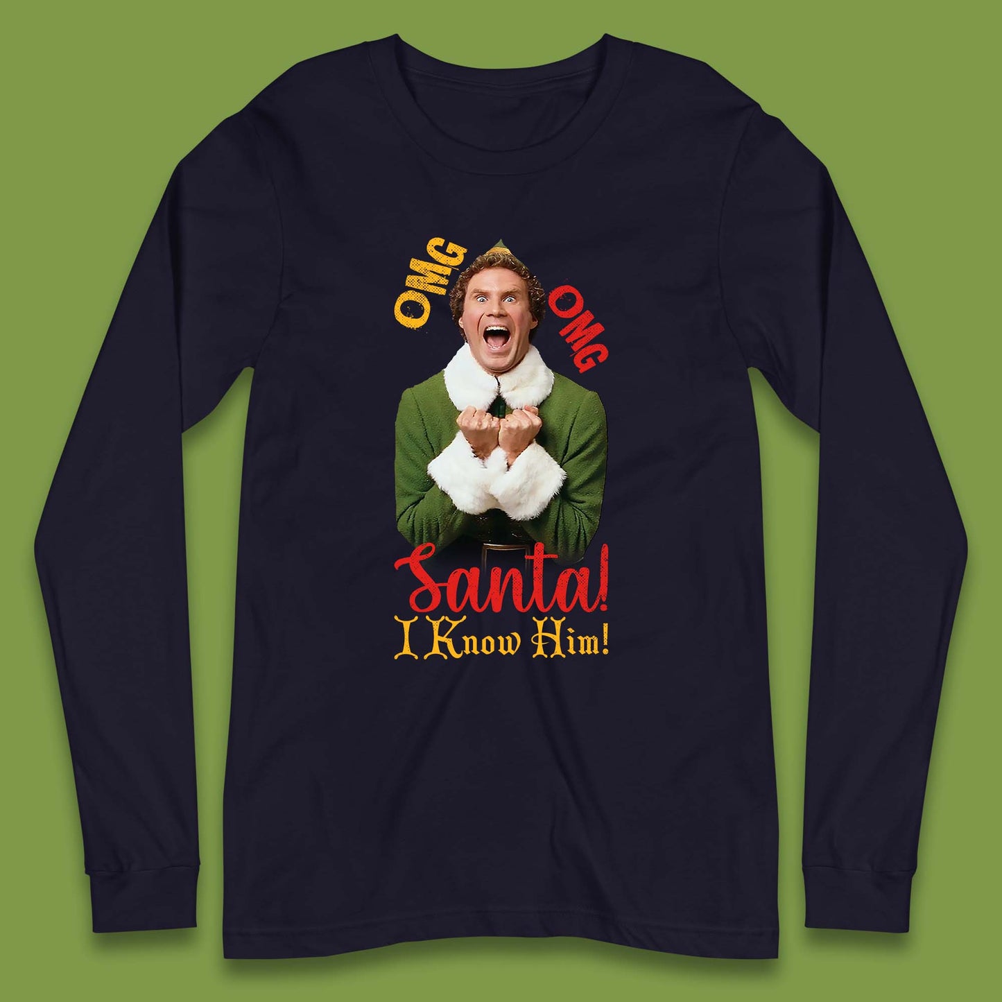 elf long sleeve t shirt