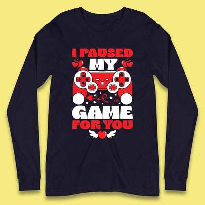 Valentine's Day Gamer Long Sleeve T-Shirt