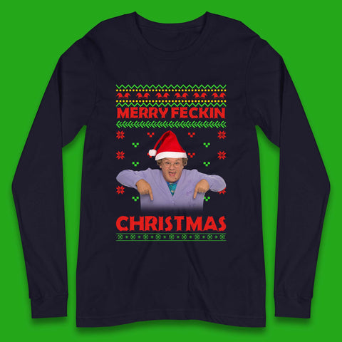 Merry Feckin Christmas Long Sleeve T-Shirt