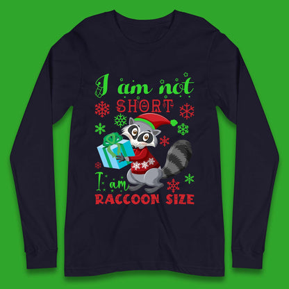 Raccoon Christmas Long Sleeve T-Shirt