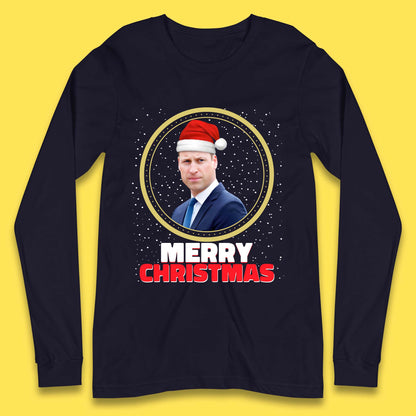 Prince William Christmas Long Sleeve T-Shirt
