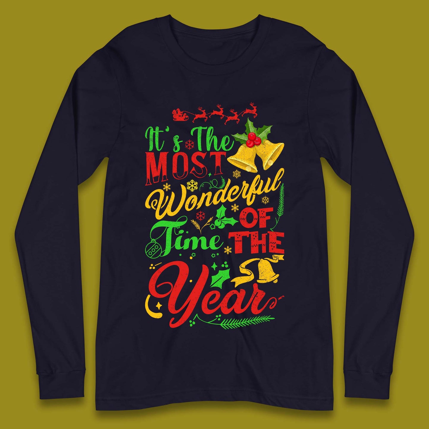 Wonderful Christmas Long Sleeve T-Shirt