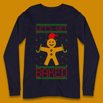 Gingerbread Christmas Long Sleeve T-Shirt
