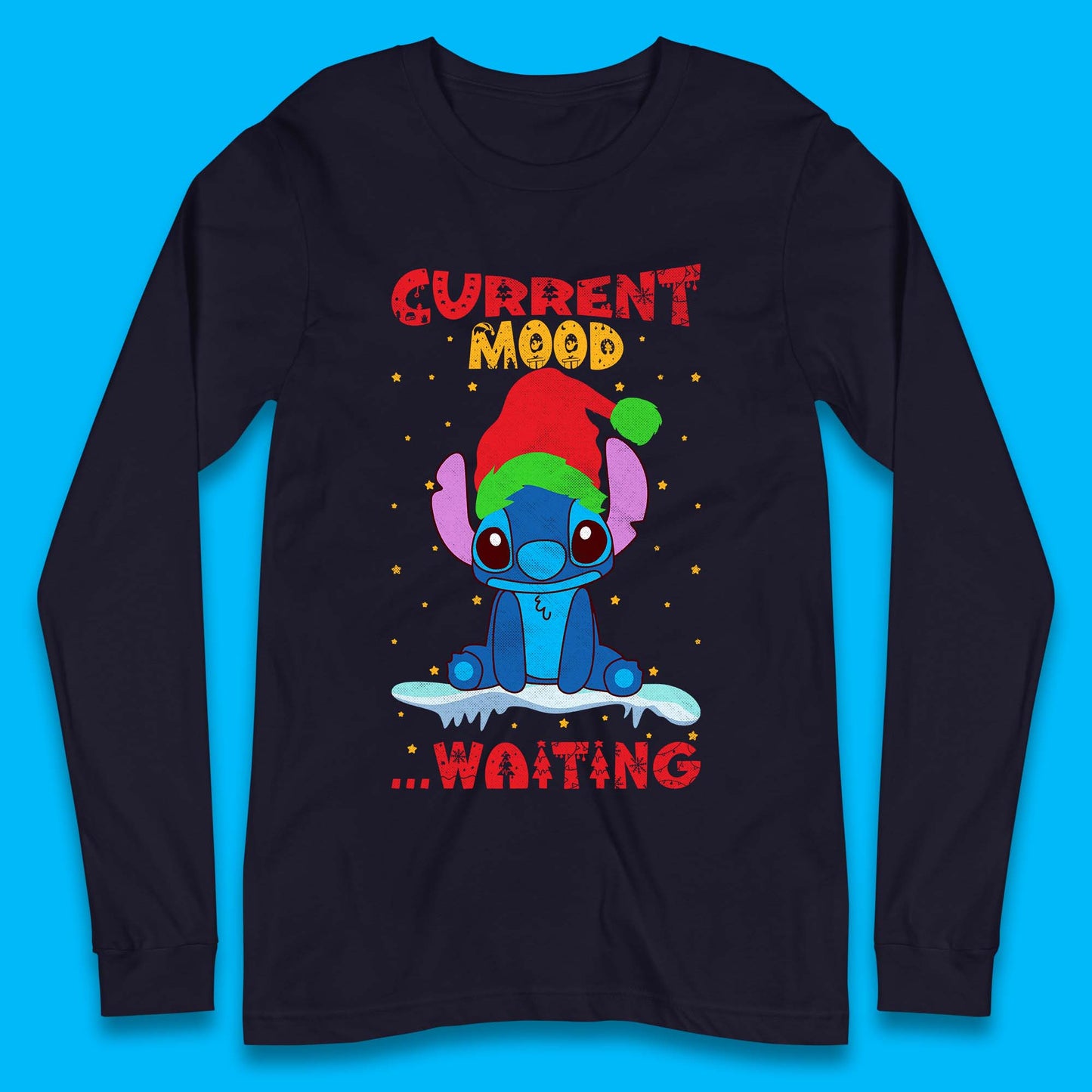 Current Mood Stitch Christmas Long Sleeve T-Shirt