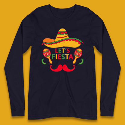 Let's Fiesta Cinco De Mayo Long Sleeve T-Shirt