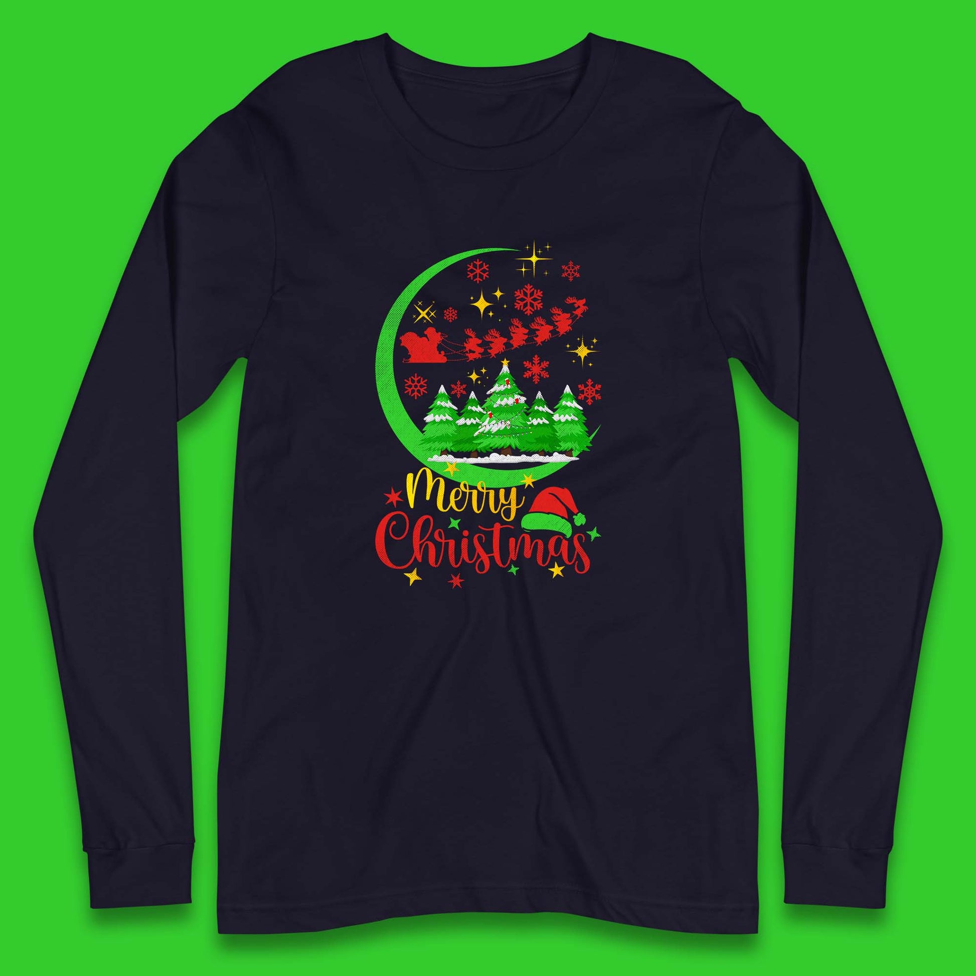 merry christmas long sleeve shirt
