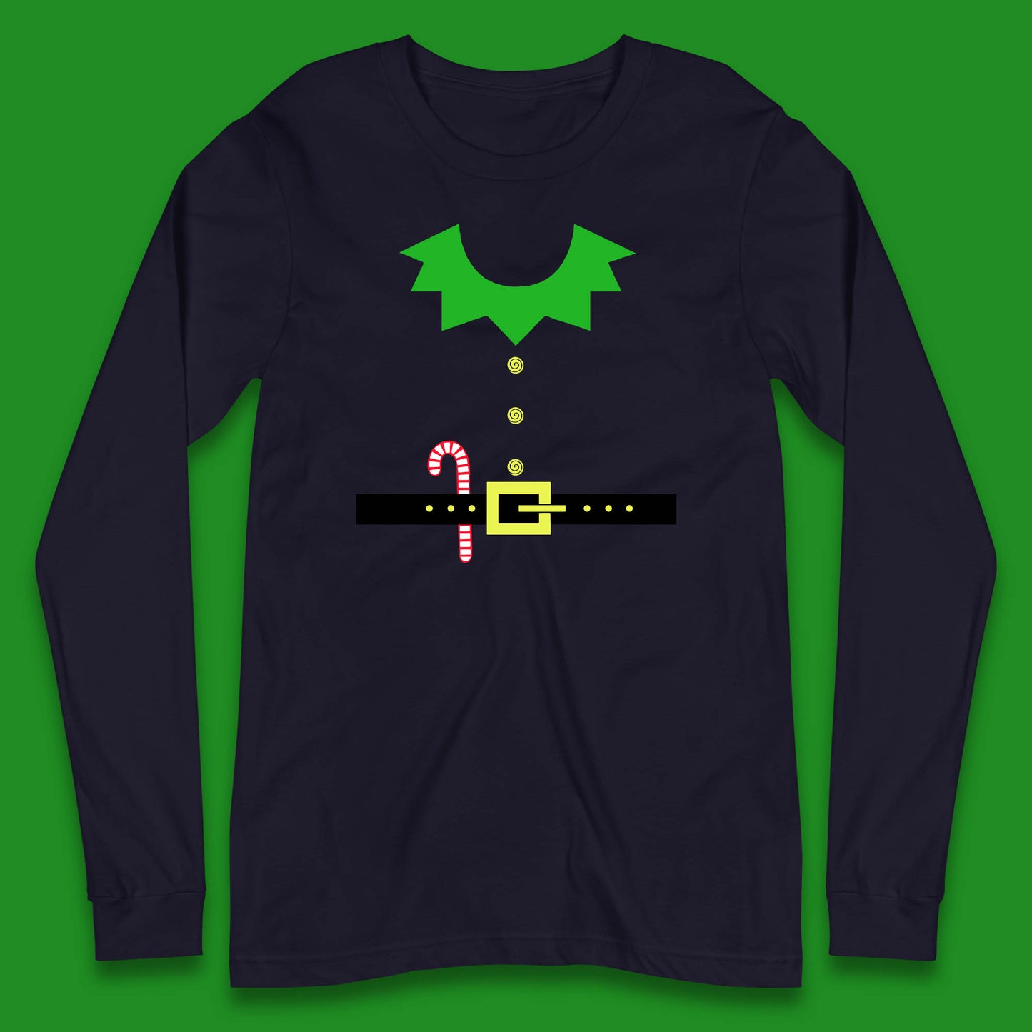 christmas elf costume christmas candy t shirt