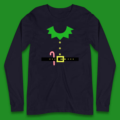 christmas elf costume christmas candy t shirt