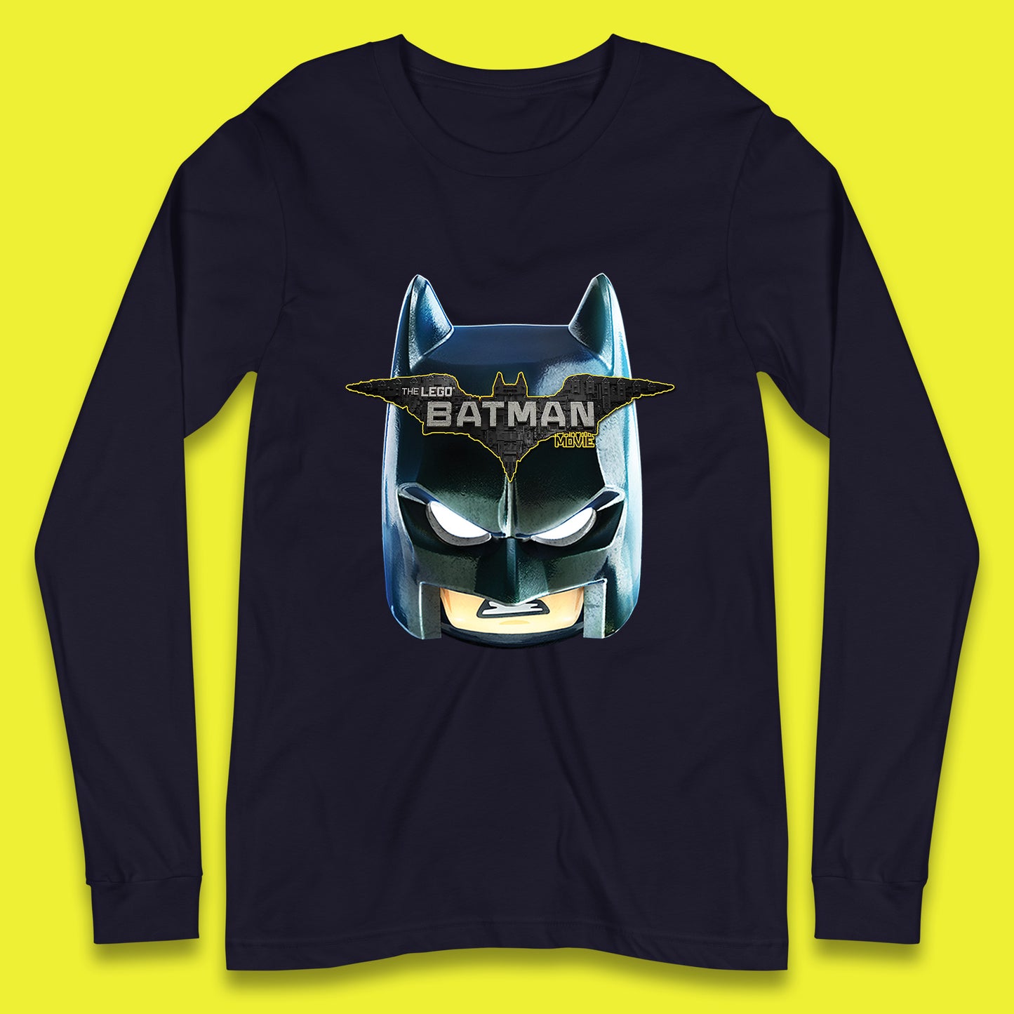 Lego Batman Head Lego Batman 3 Beyond Gotham The Lego Batman Movie DC Comics Long Sleeve T Shirt