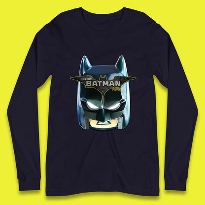 Lego Batman Head Lego Batman 3 Beyond Gotham The Lego Batman Movie DC Comics Long Sleeve T Shirt