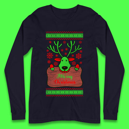 merry christmas reindeer t shirt