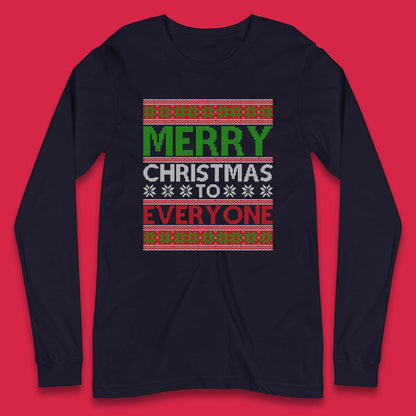 merry christmas long sleeve shirt