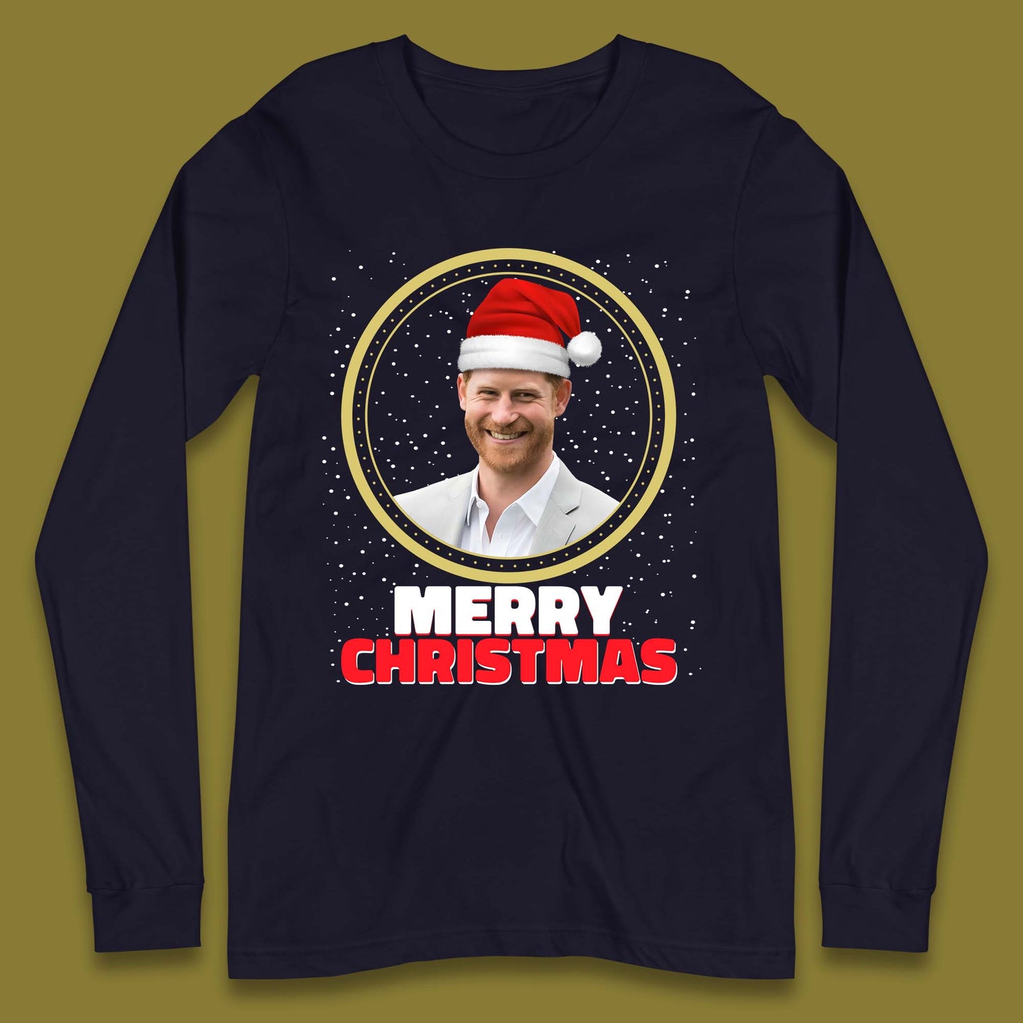 Prince Harry Christmas Long Sleeve T-Shirt