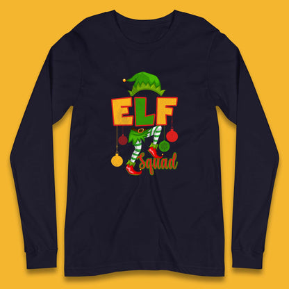 elf squad christmas long sleeve t shirt