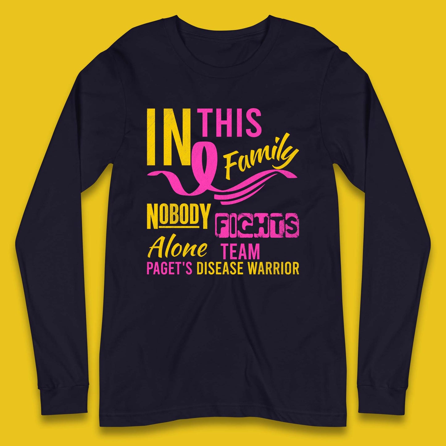 Paget's Disease Warrior Long Sleeve T-Shirt