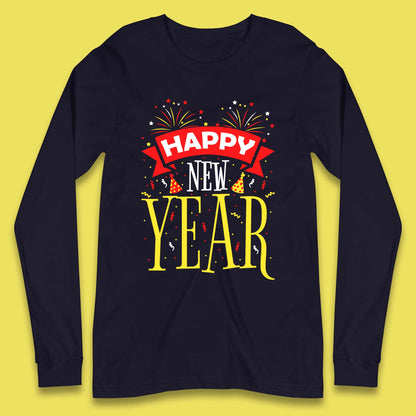 Happy New Year Celebrations Long Sleeve T-Shirt
