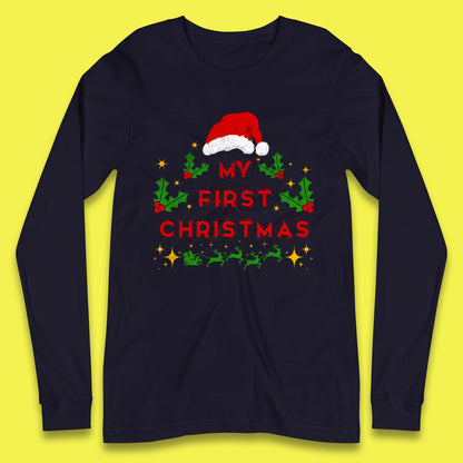 my first christmas winter tee