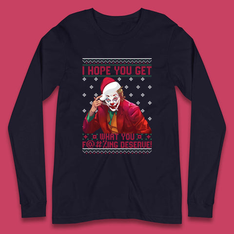 Joker Christmas Long Sleeve T-Shirt