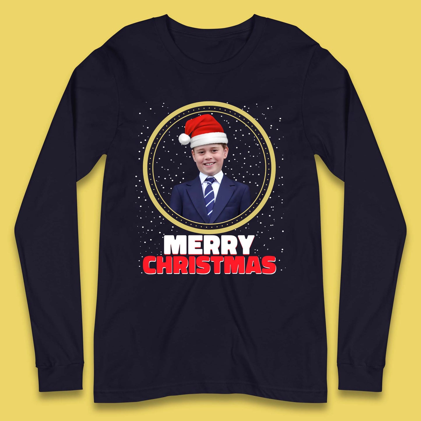Prince George Christmas Long Sleeve T-Shirt
