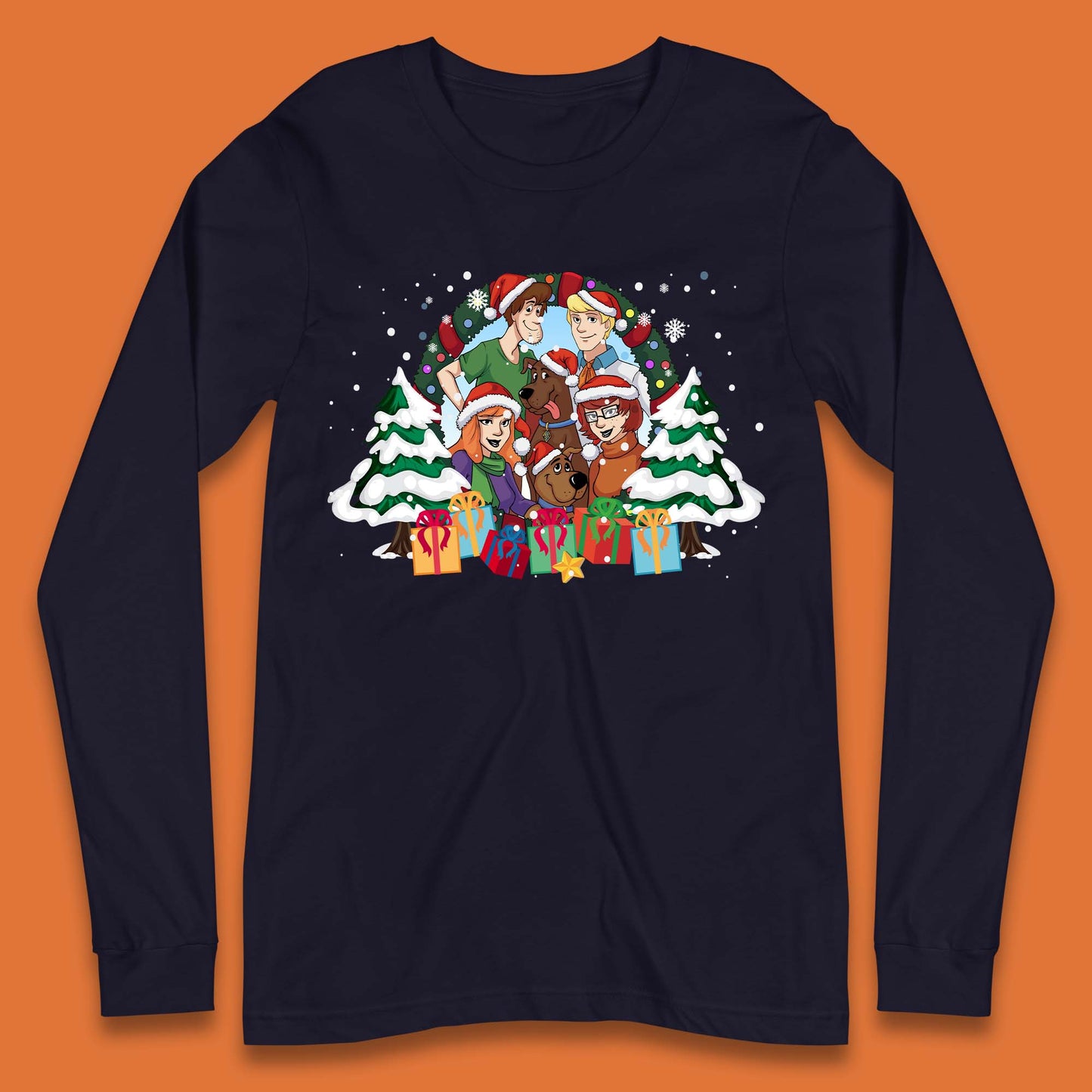 scooby doo and friends long sleeve t shirt