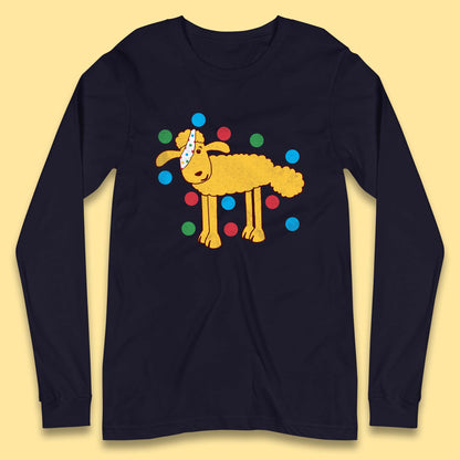Spotty Pudsey Sheep Children In Need Dotty Spot Charity Raising Pudsey Sheep Long Sleeve T Shirt