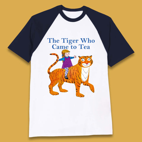 The Tiger Who Came To Tea Book Day Baseball T-Shirt