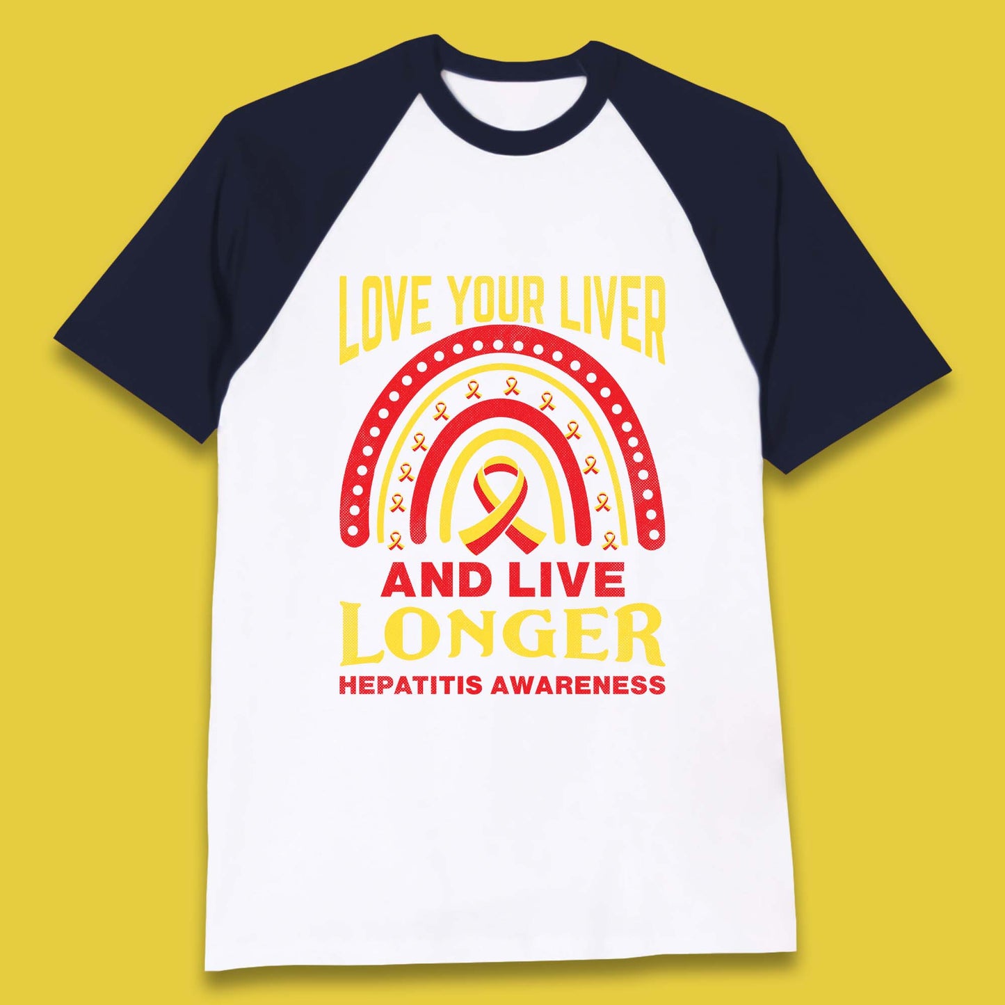 Hepatitis Awareness Baseball T-Shirt