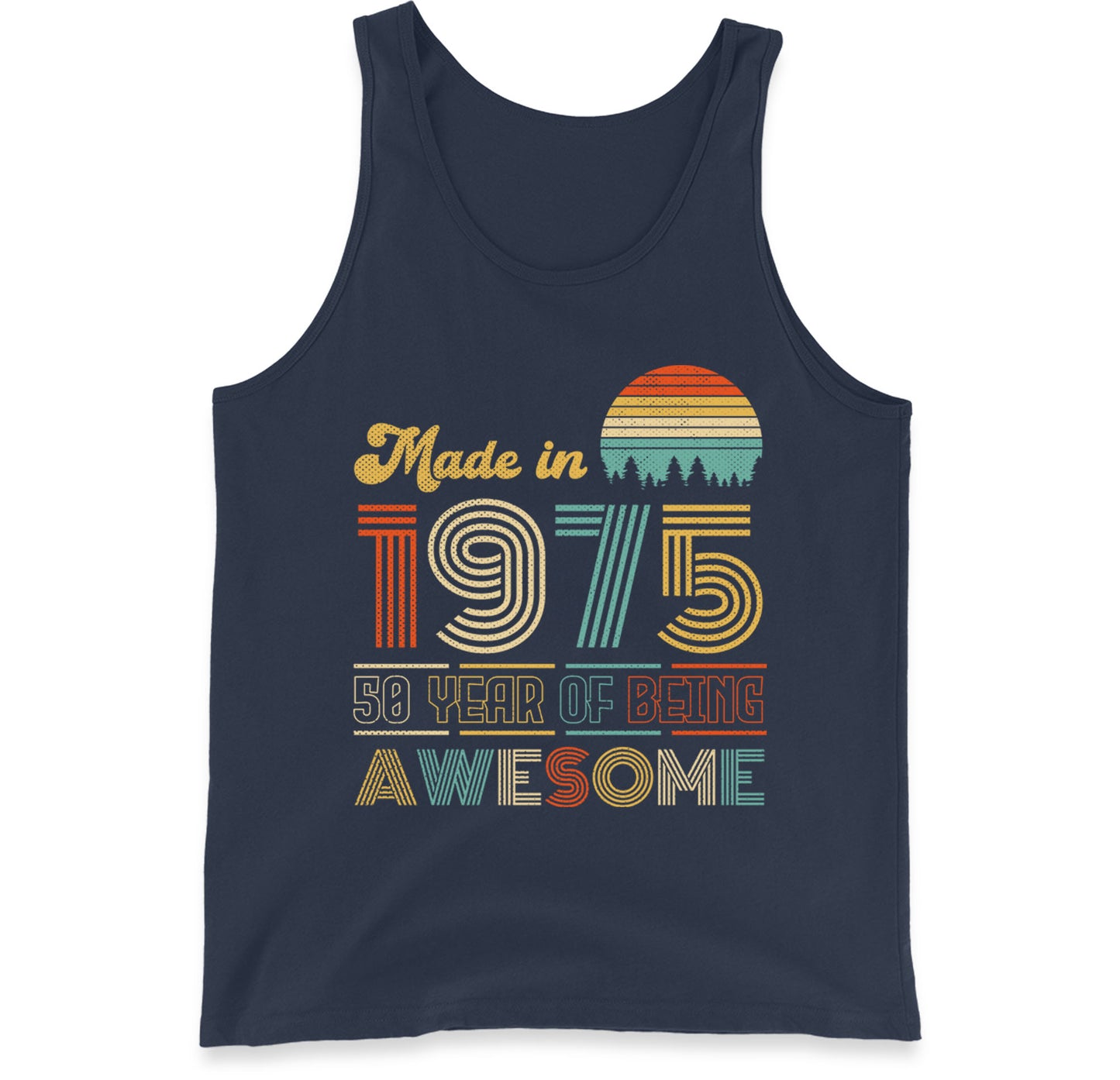 Vintage 50th Birthday Tank Top