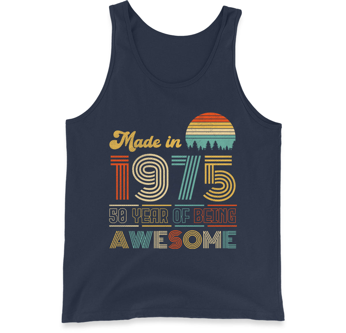 Vintage 50th Birthday Tank Top