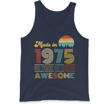 Vintage 50th Birthday Tank Top