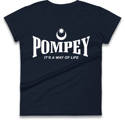 Pompey Football Ladies T Shirt