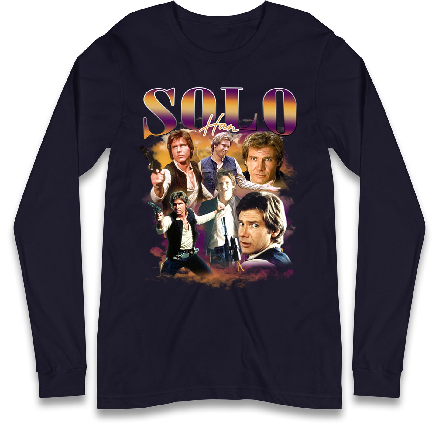 Han Solo Star Wars Long Sleeve T Shirt