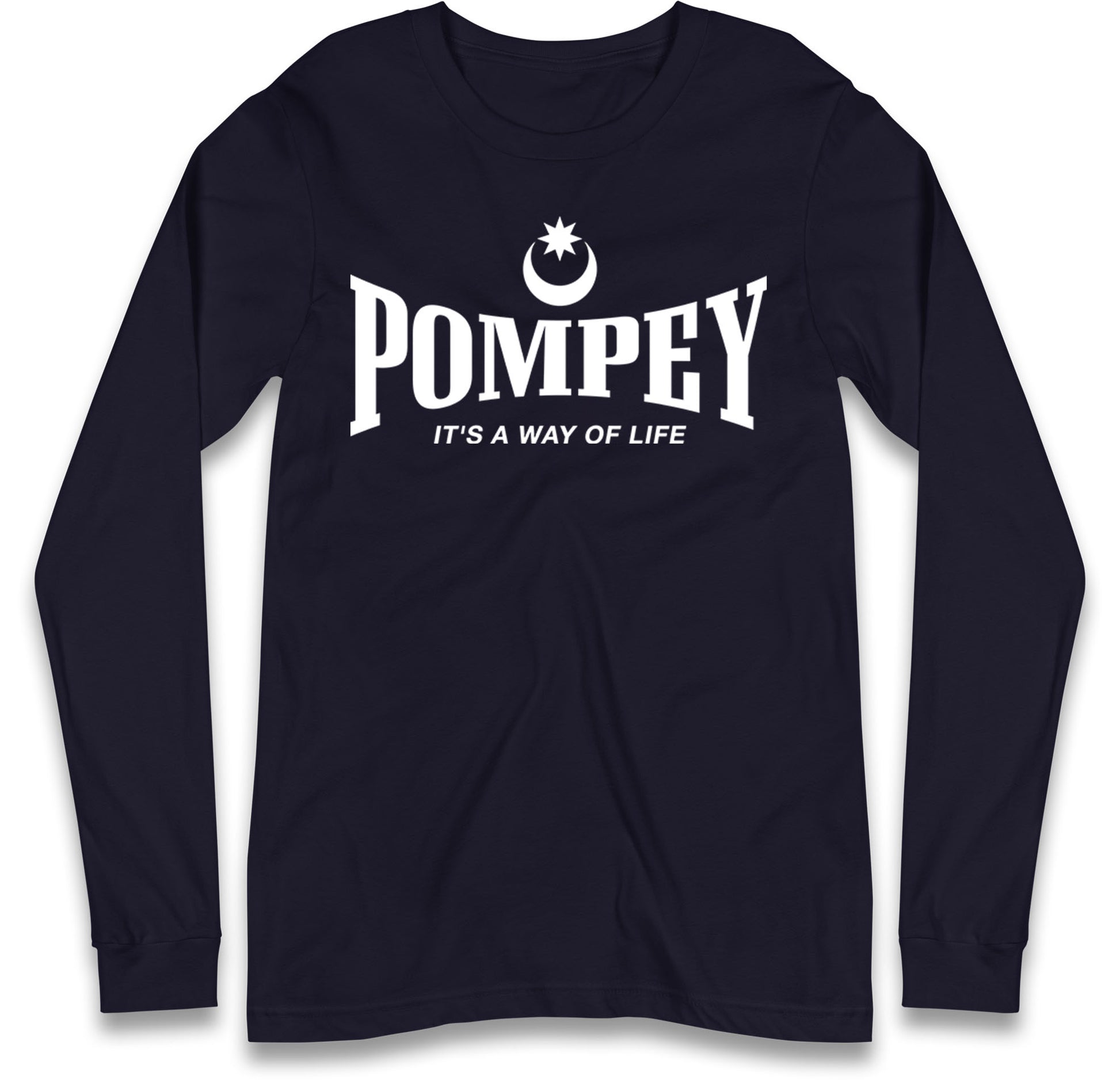 Pompey Football Long Sleeve T Shirt