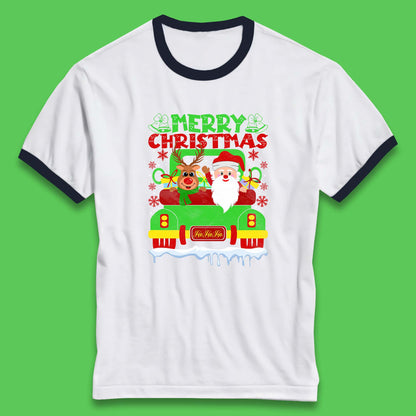merry christmas truck tee