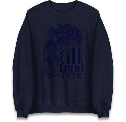 Alice And Cheshire Cat Jumper