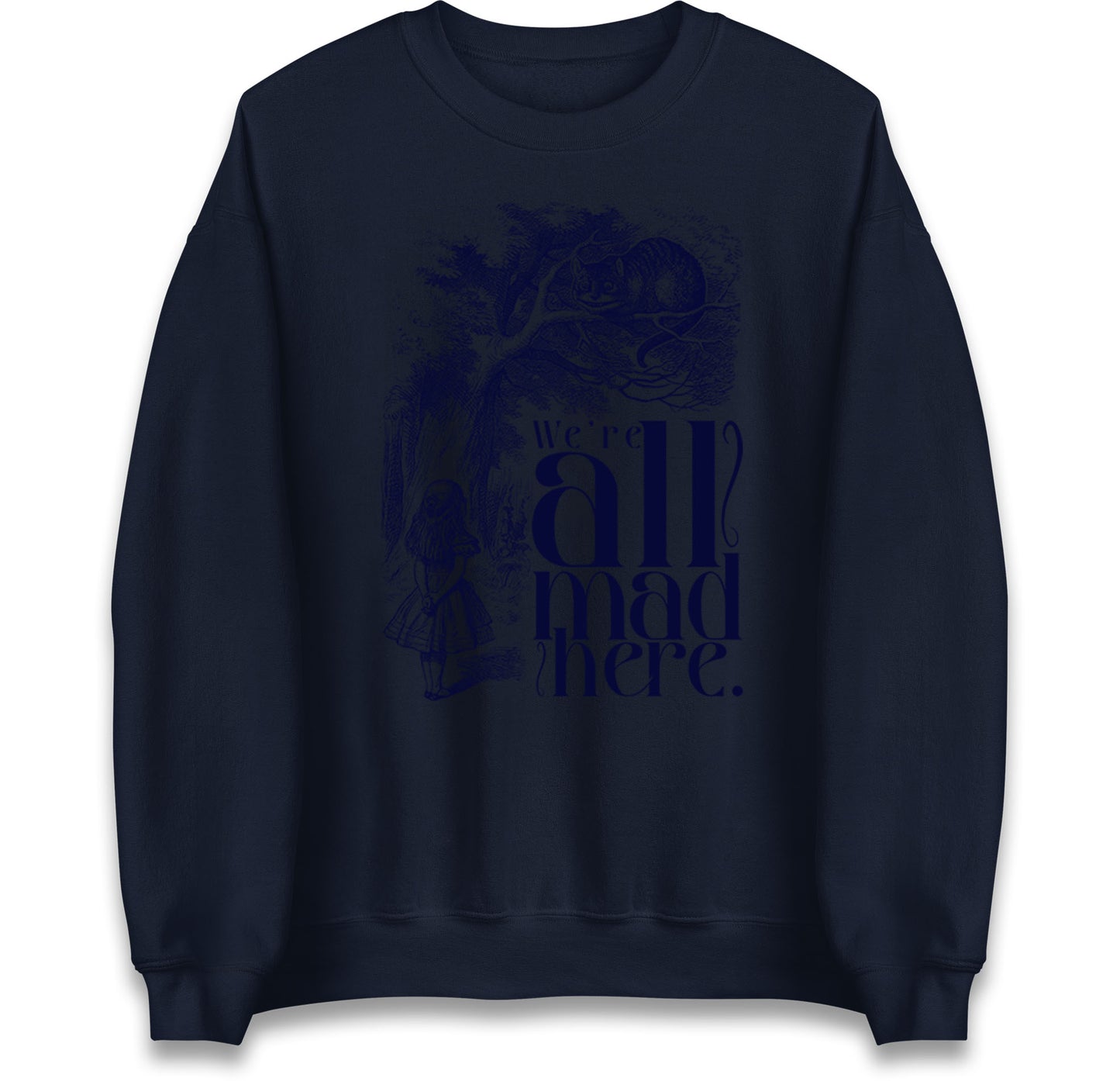 Alice And Cheshire Cat Jumper