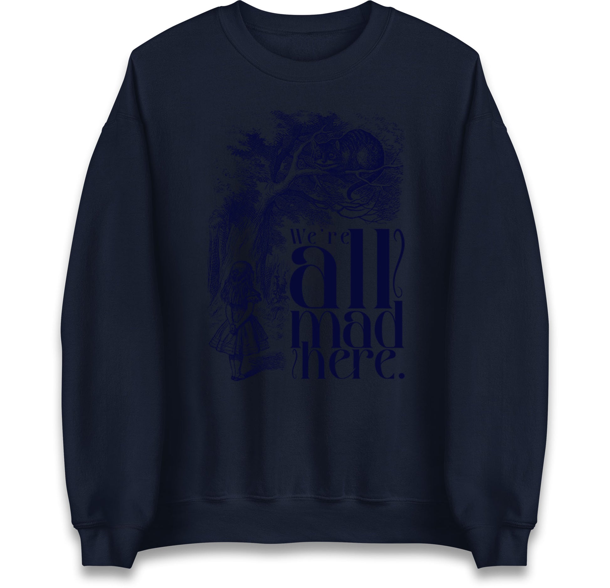 Alice And Cheshire Cat Jumper