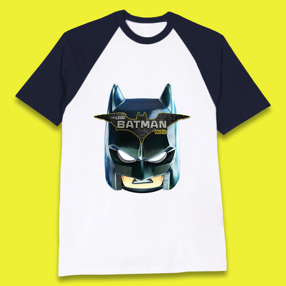 Lego Batman Head Lego Batman 3 Beyond Gotham The Lego Batman Movie DC Comics Baseball T Shirt