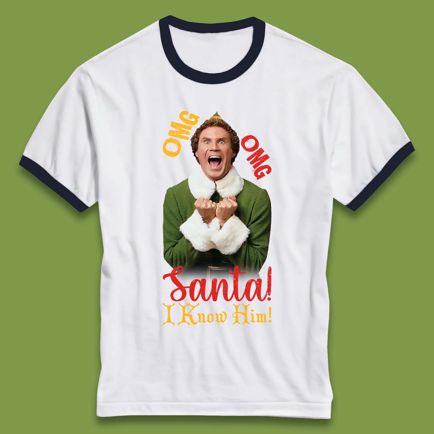 elf ringer t shirt