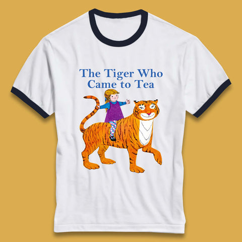 The Tiger Who Came To Tea Book Day Ringer T-Shirt