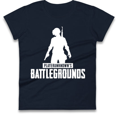 PUBG Game Ladies T Shirt 