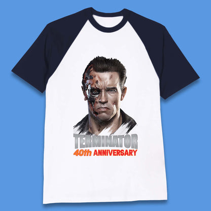 Terminator 40th Anniversary Baseball T-Shirt