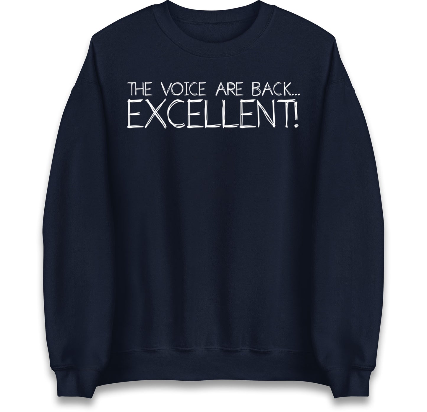 The Voice Are Back Excellent Jumper